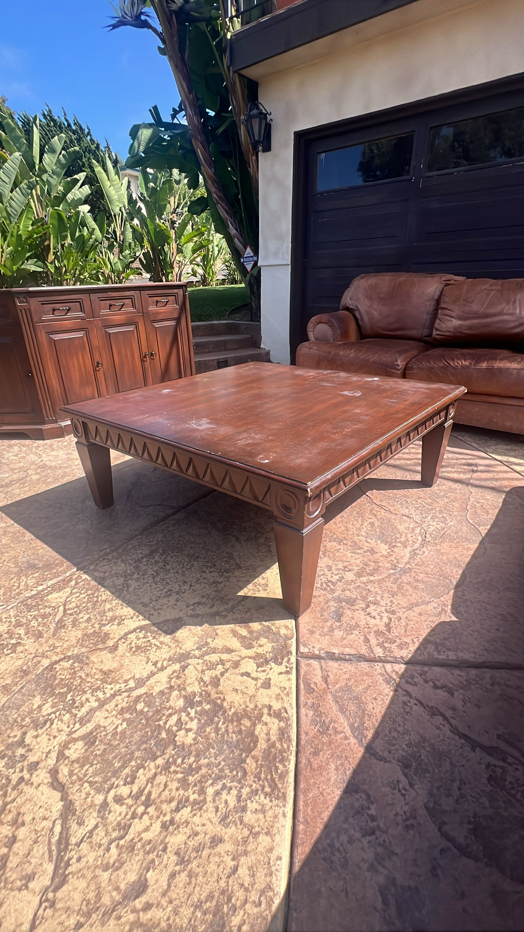 Solid Wood Coffee Table