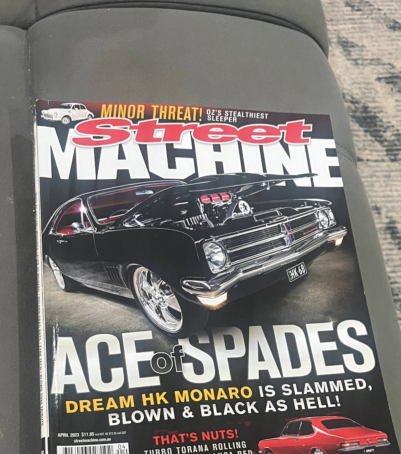 Street Machine Magazine April 2023 Ace of Spades HK Monaro