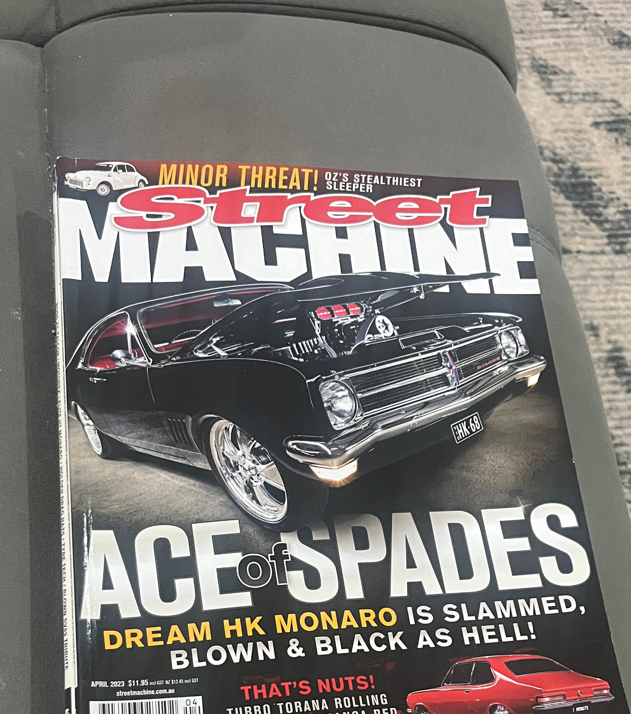Street Machine Magazine April 2023 Ace of Spades HK Monaro