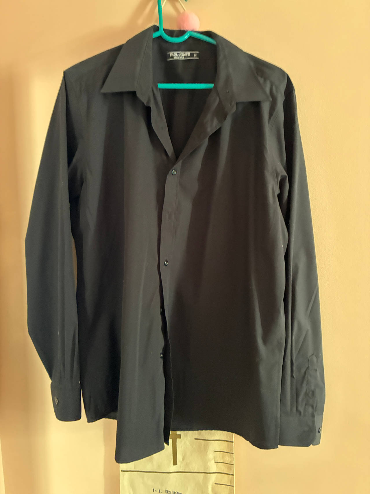 Paul Jones Men's Long Sleeve Dress Shirt