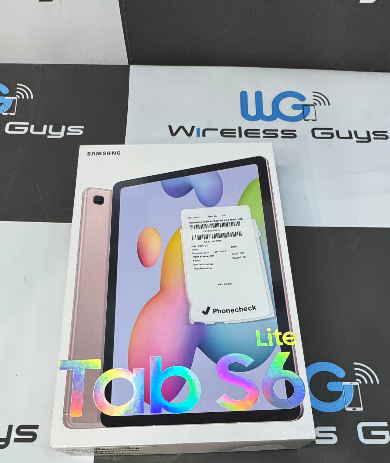 Samsung Galaxy Tab S6 Lite 128GB Open Box Chiffon Pink