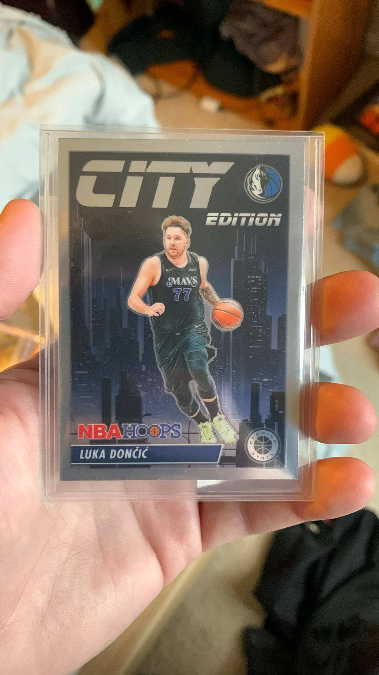 NBA Hoops Luka Dončić City Edition Trading Card