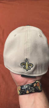New Era New Orleans Saints 39THIRTY Stretch Fit Hat L/XL - Image 2