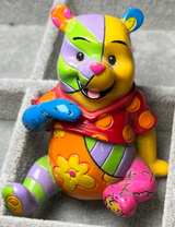 Disney Britto Winnie the Pooh Mini Figurine - Image 1