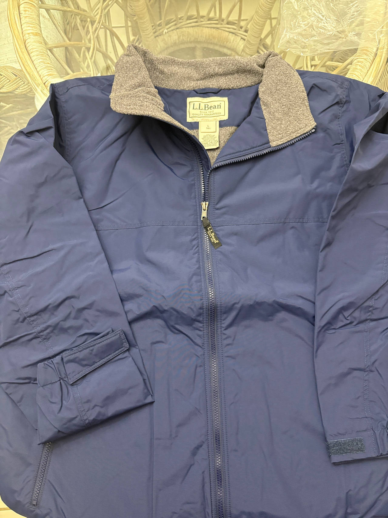 L.L.Bean Mountain Classic Fleece-Lined Jacket
Size L