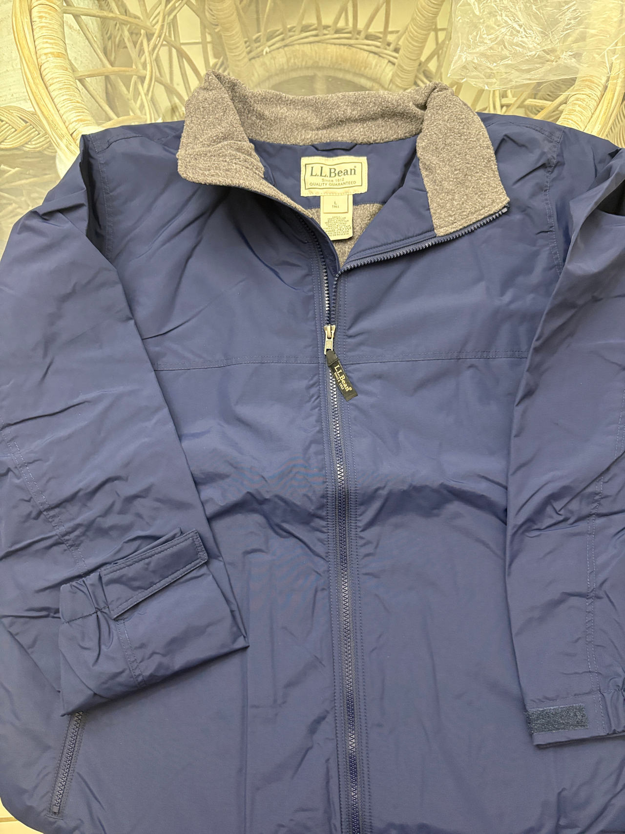 L.L.Bean Mountain Classic Fleece-Lined Jacket
Size L