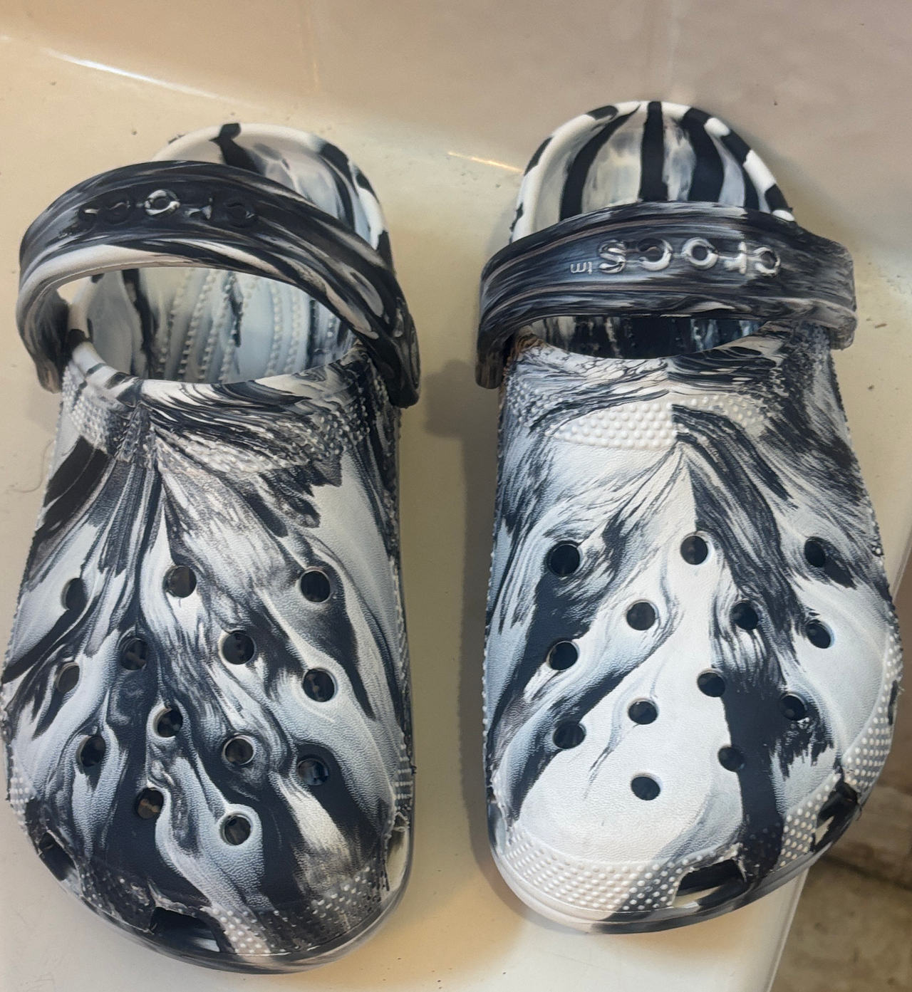 Crocs Classic Marbled Clog