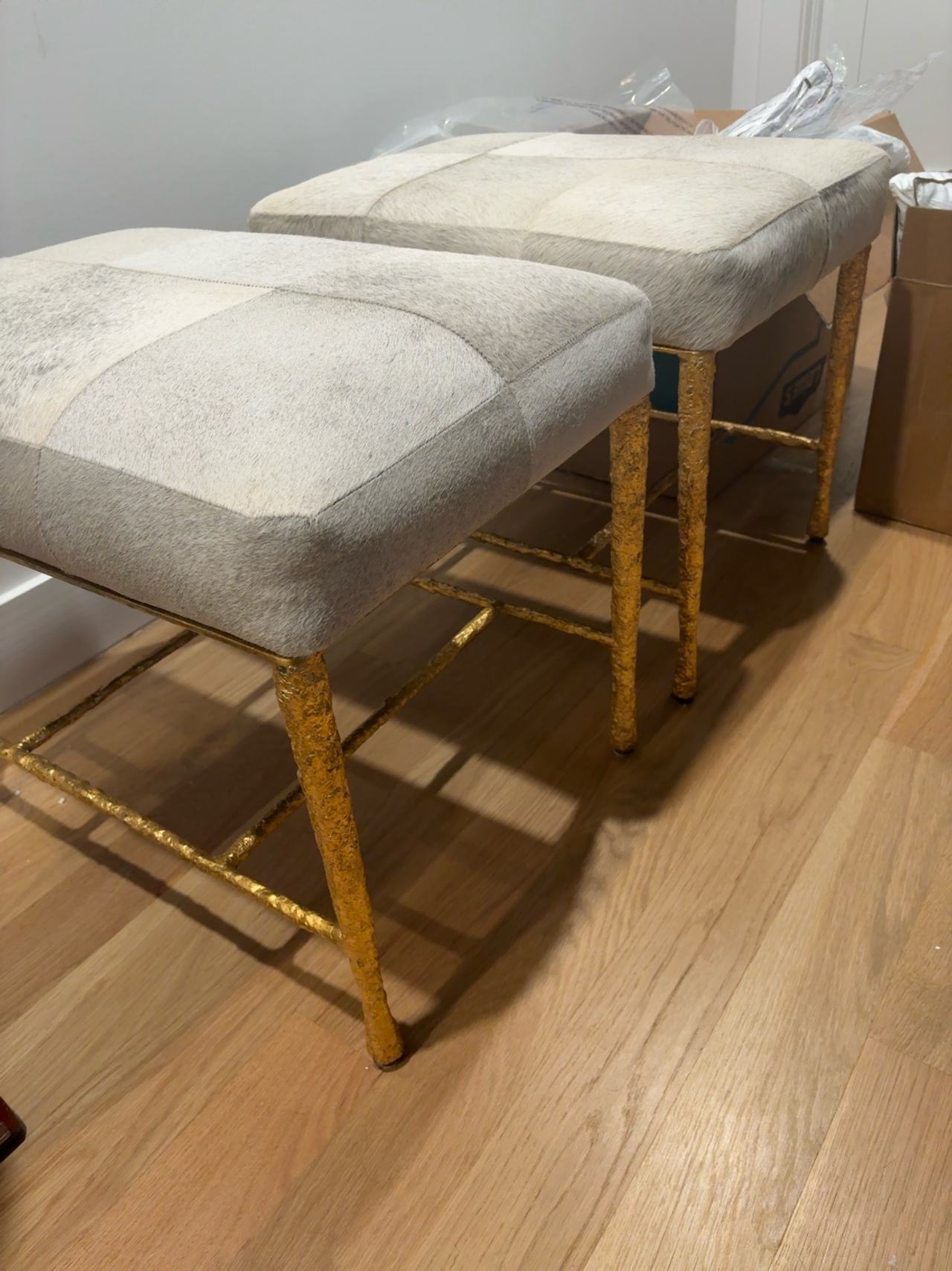 Uttermost Midas Bronze Counter Stool