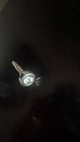 Glory Silver Plated Bb Trumpet Mouthpiece 7C - Image 2