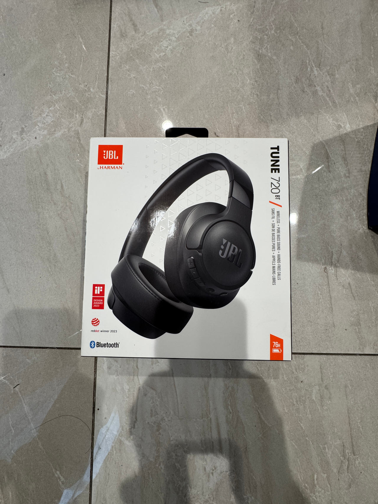 JBL Tune 720BT Wireless Over-Ear Headphones