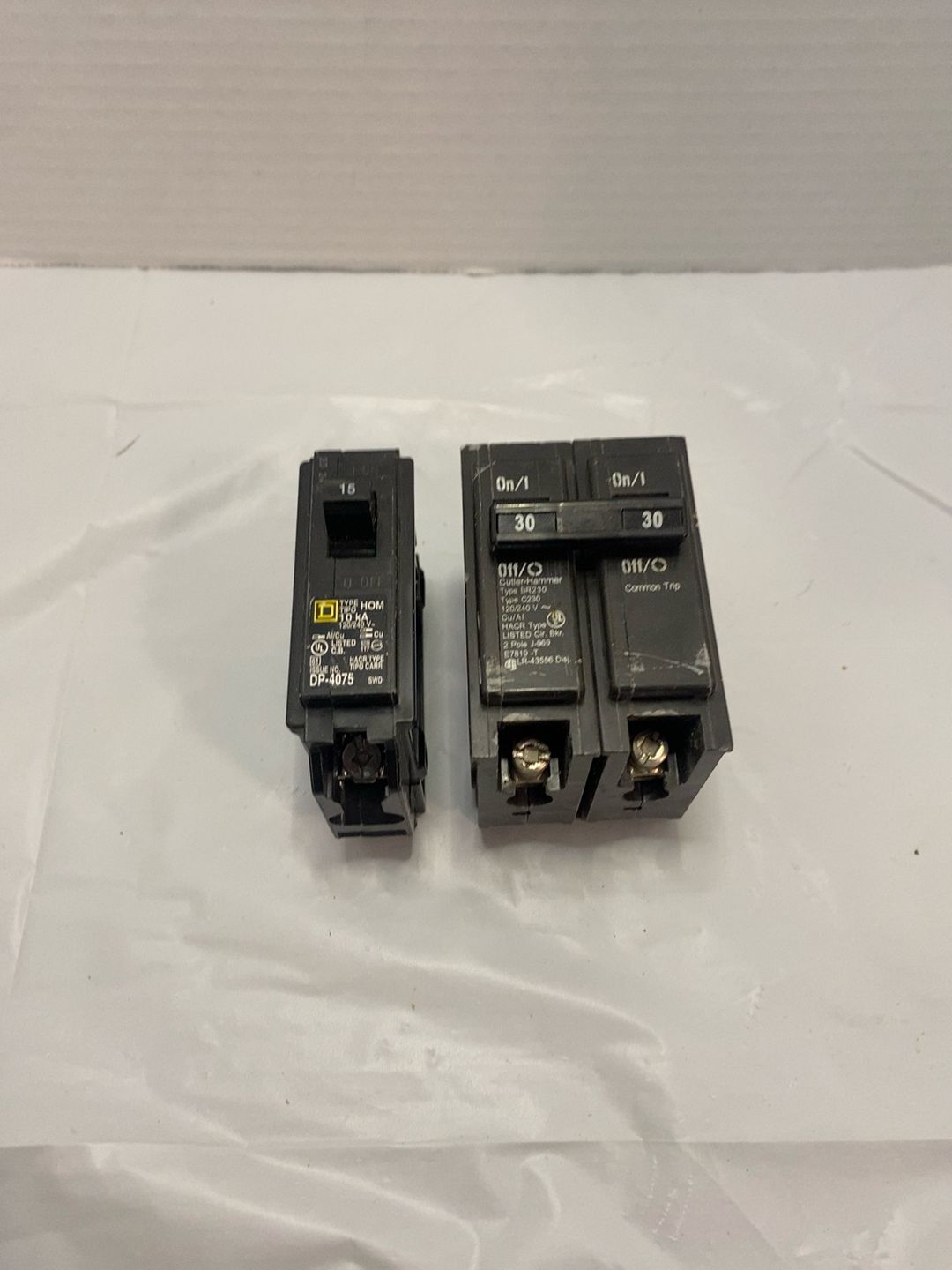 Eaton BR240 Double Pole 40A Circuit Breaker