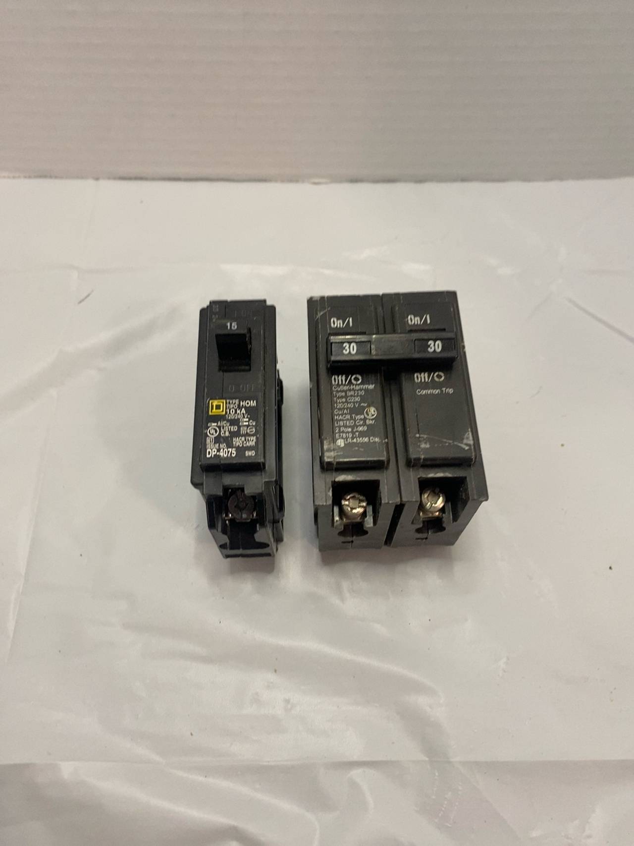 Eaton BR240 Double Pole 40A Circuit Breaker