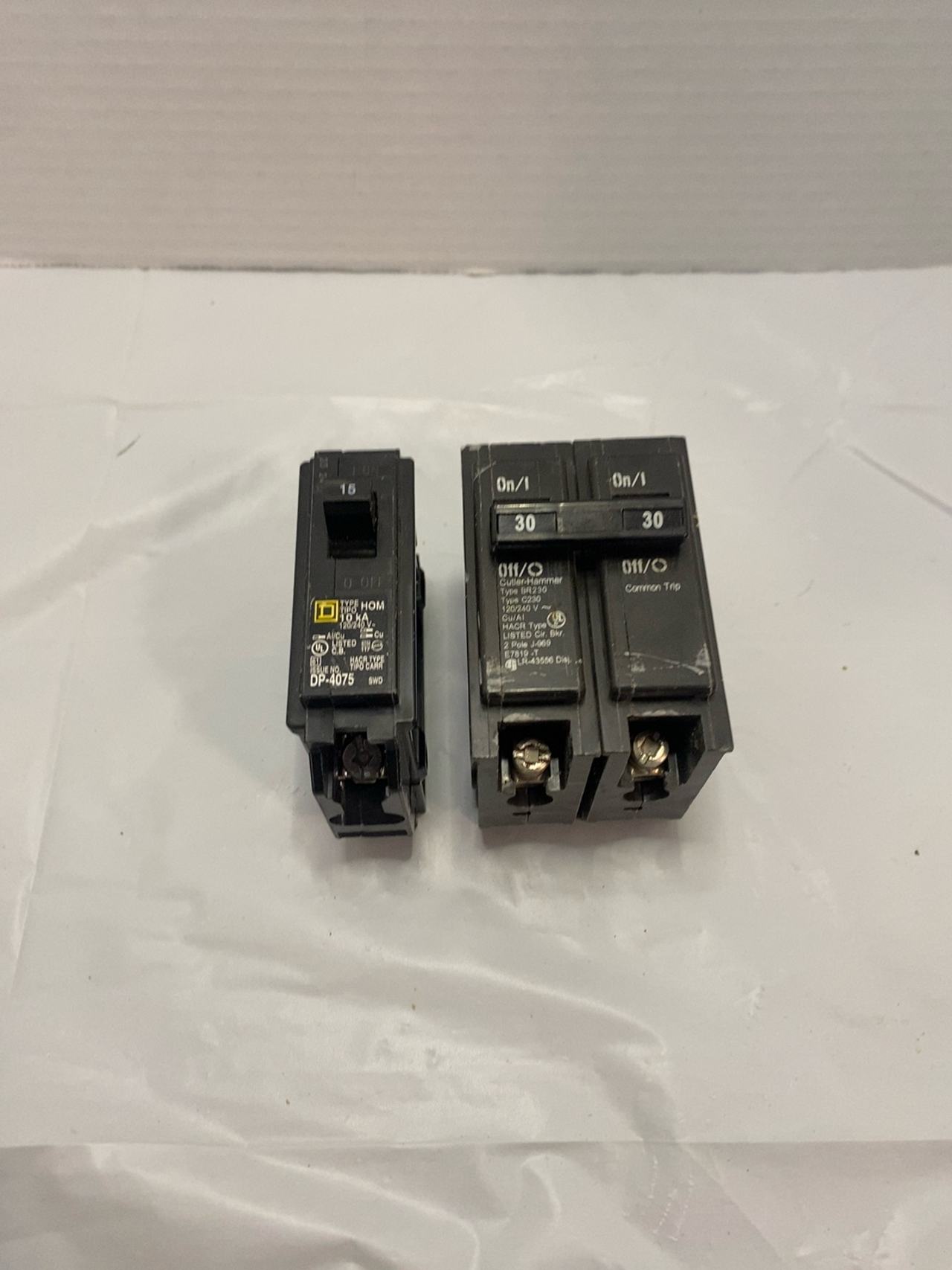 Eaton BR240 Double Pole 40A Circuit Breaker