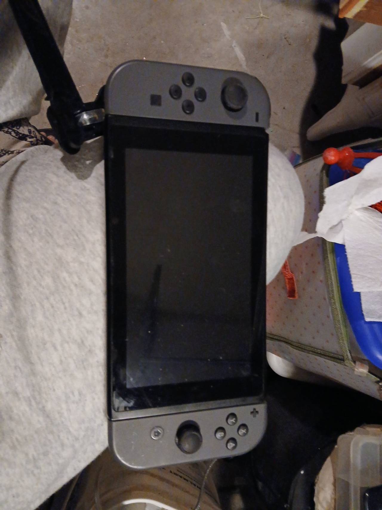 Nintendo Switch with Gray Joy-Con