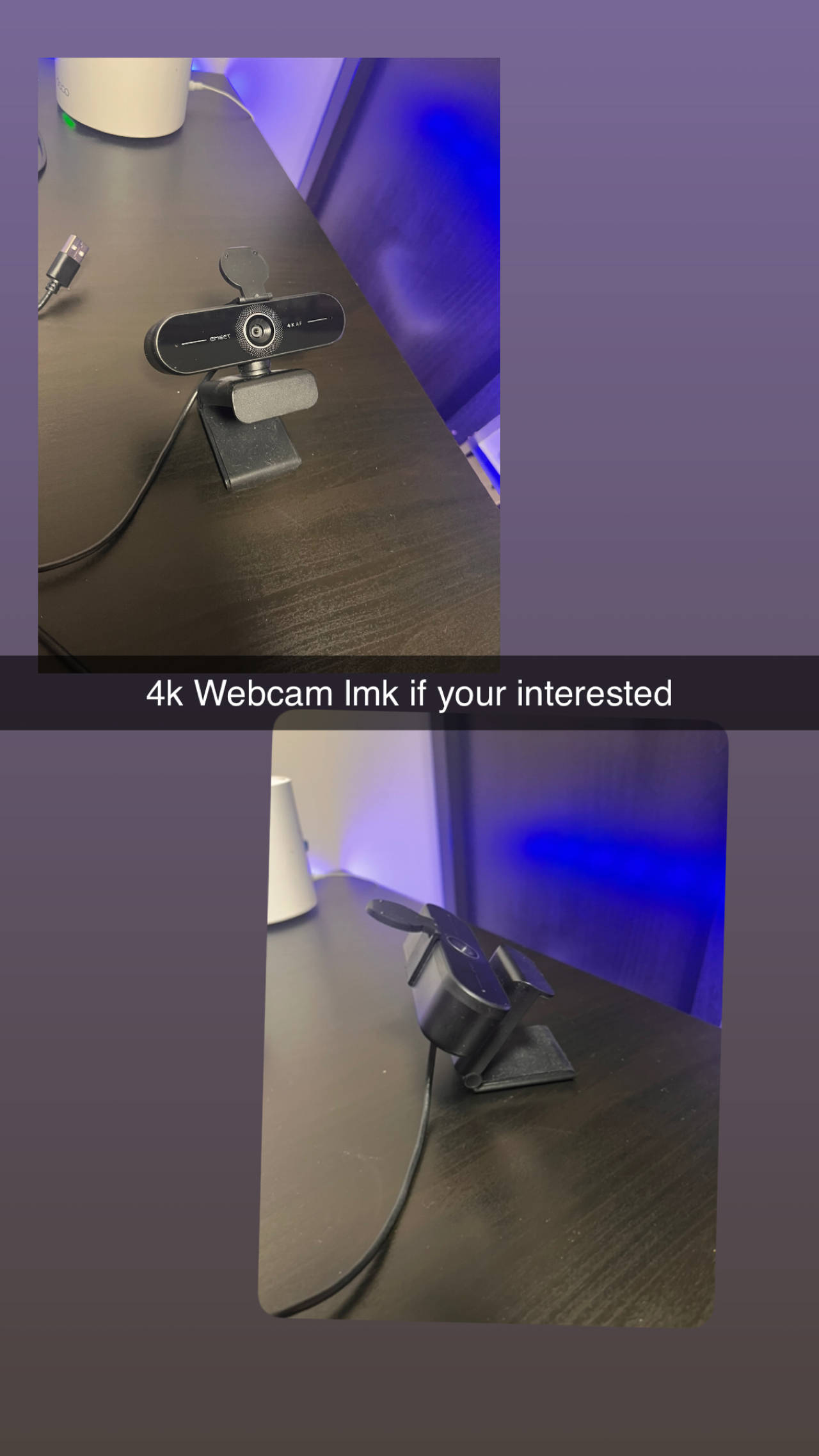 Emeet 4k Webcam