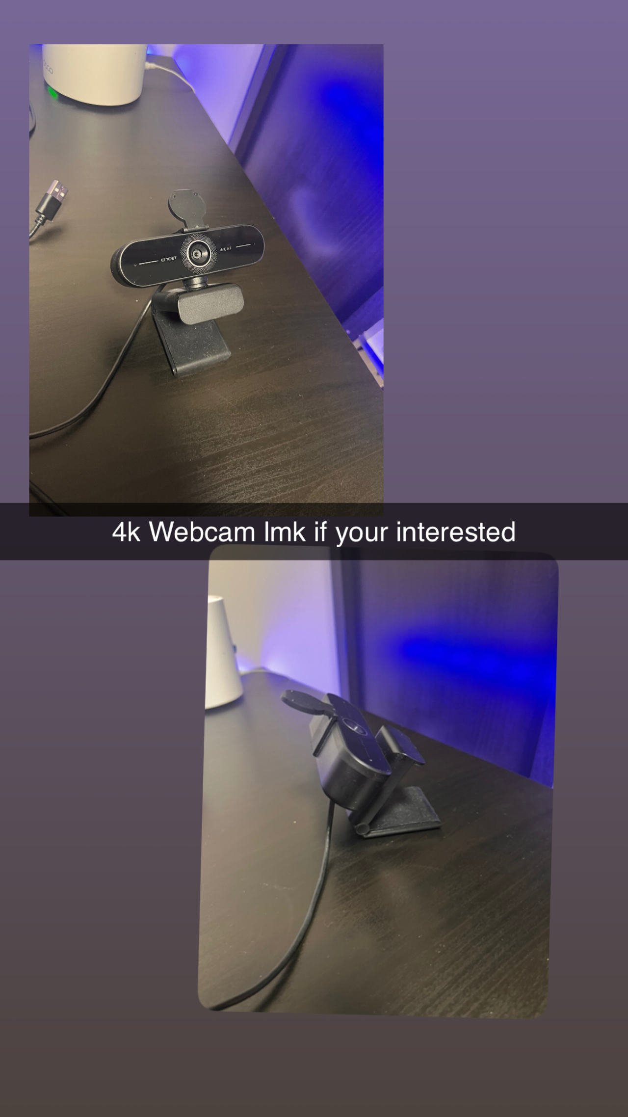 Emeet 4k Webcam