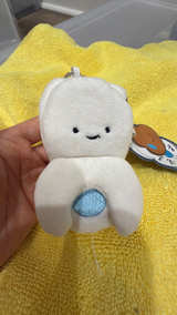 San-X Sumikko Gurashi Shirokuma Plush Keychain - Image 2