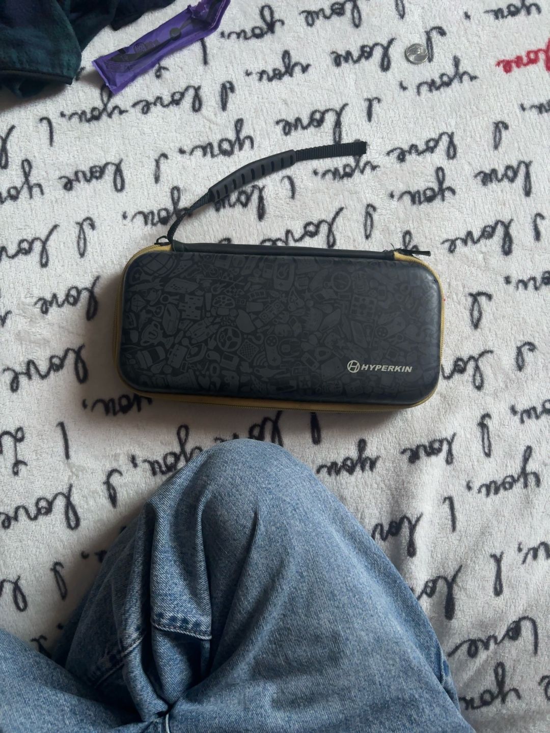 GLDRAM Nintendo Switch Carrying Case Zelda Tears of the Kingdom Design