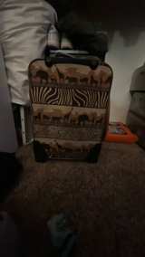 American Flyer Safari Animal Tapestry Rolling Suitcase - Image 3