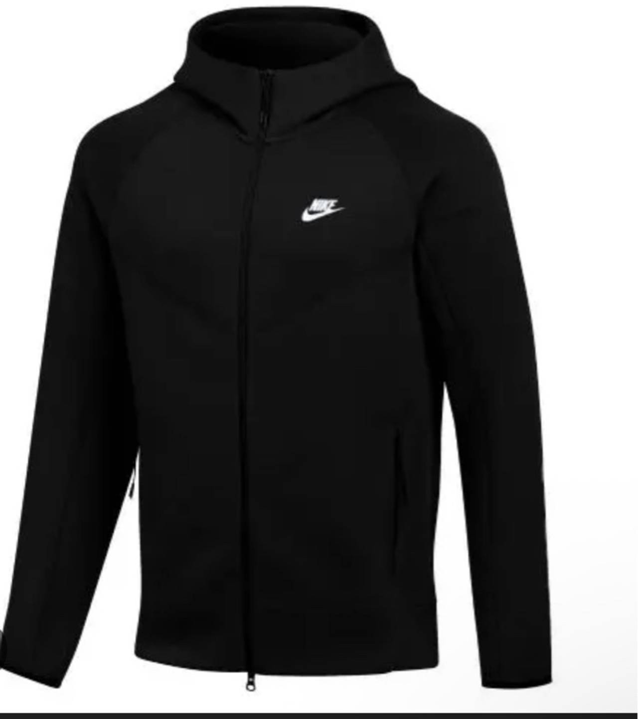Nike Tech Fleece Full-Zip Hoodie Black