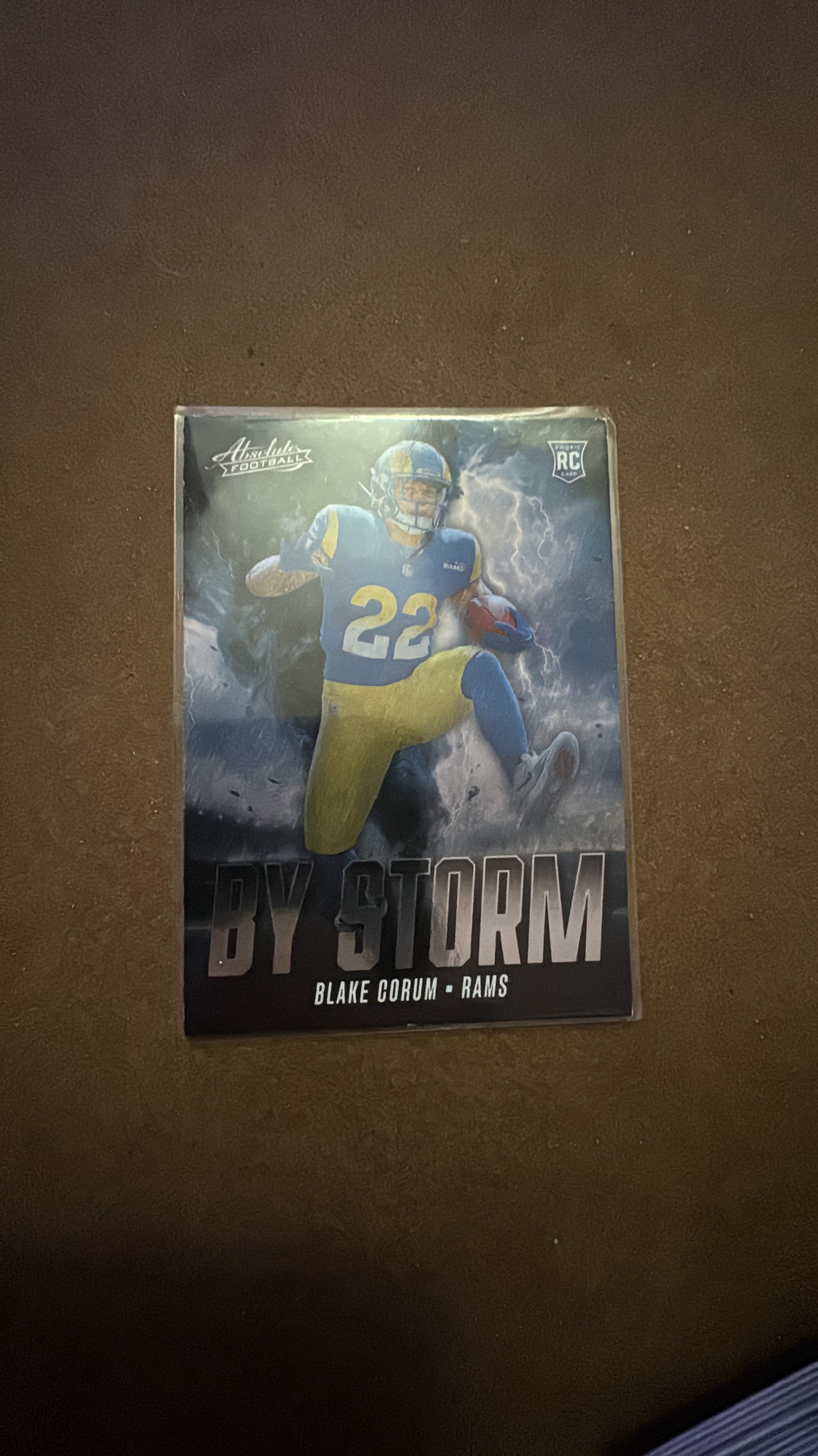 2024 Panini Absolute Football By Storm Rookie Card - Blake Corum