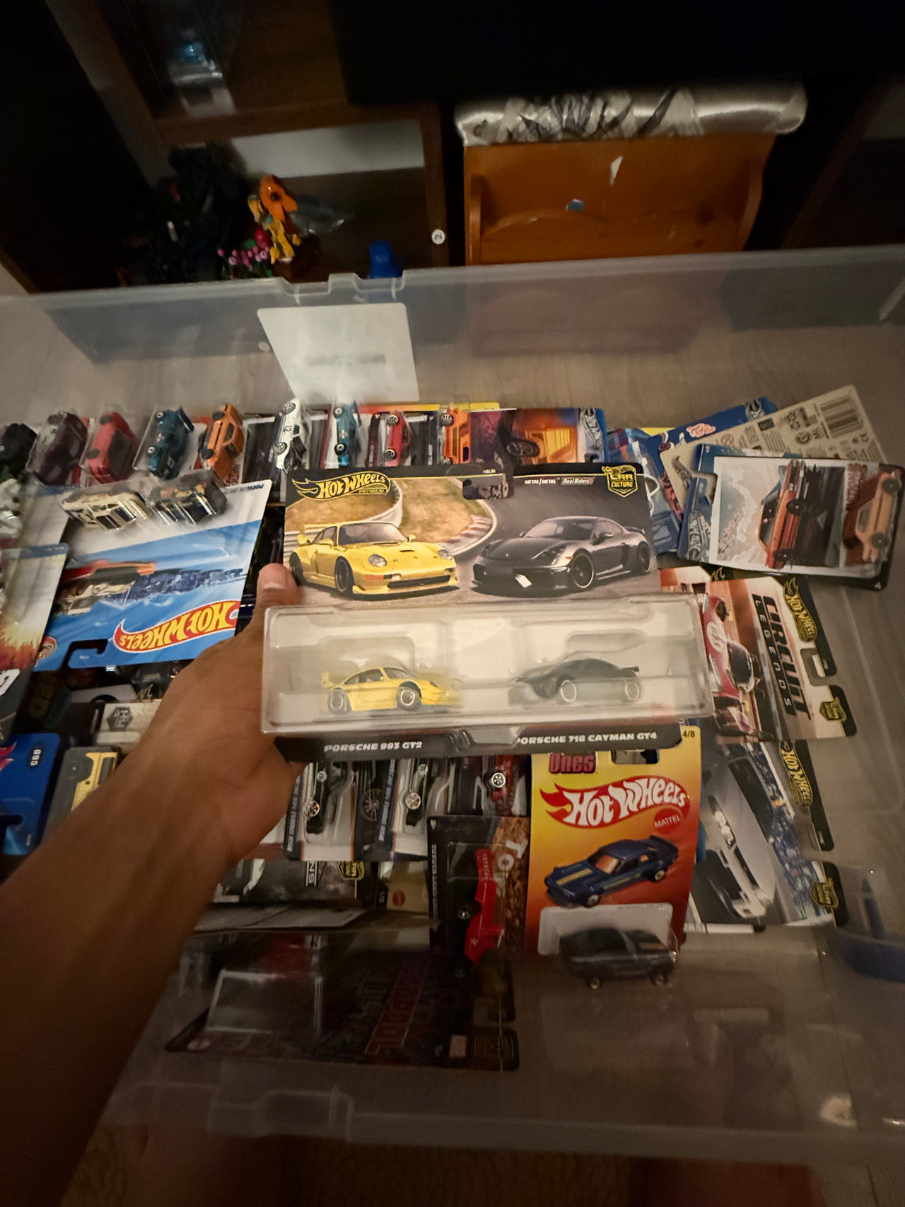 Hot Wheels Car Culture 2-Pack - Porsche 911 GT3 & Porsche 718 Cayman GT4