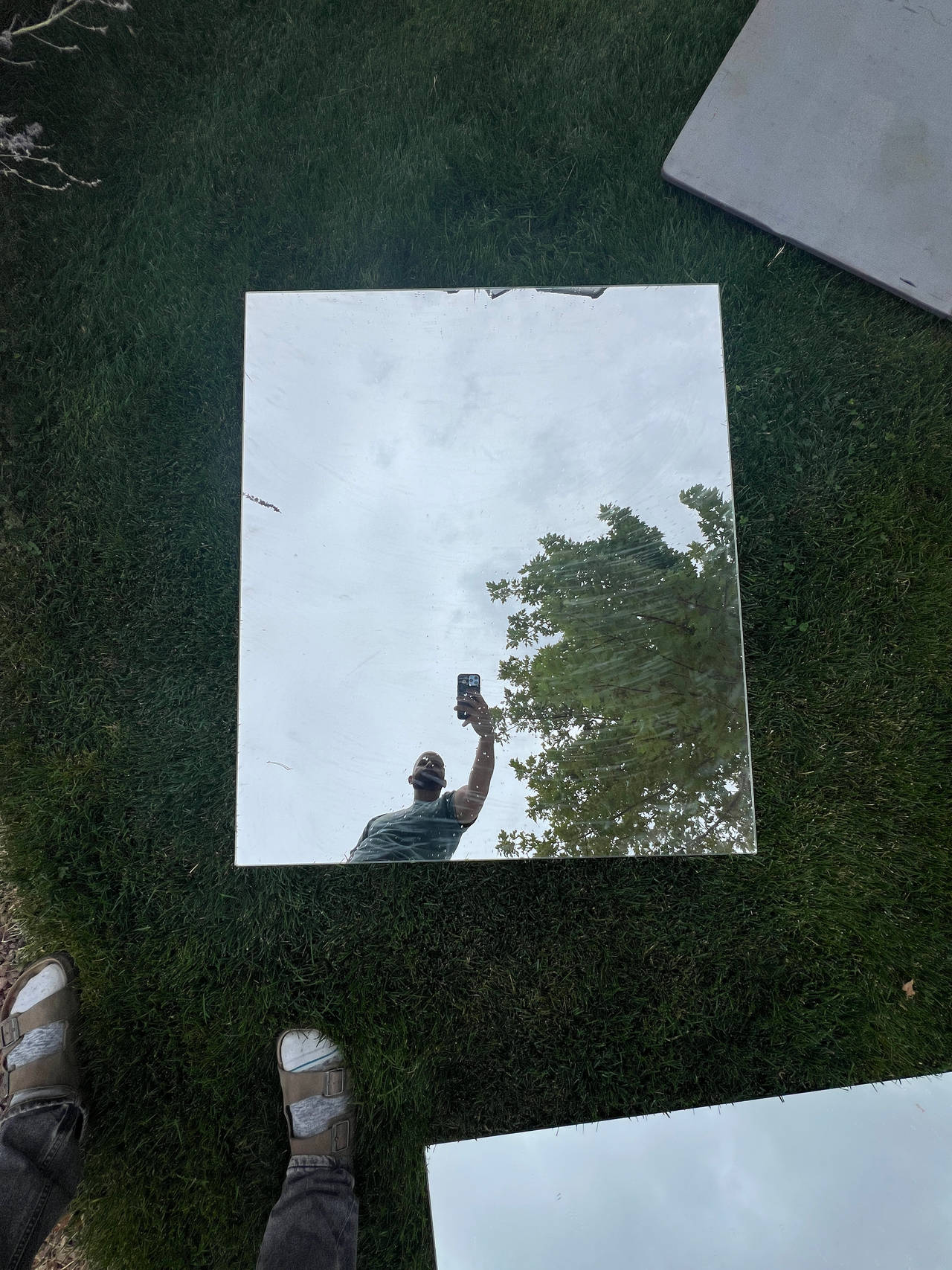 Square Wall Mirror