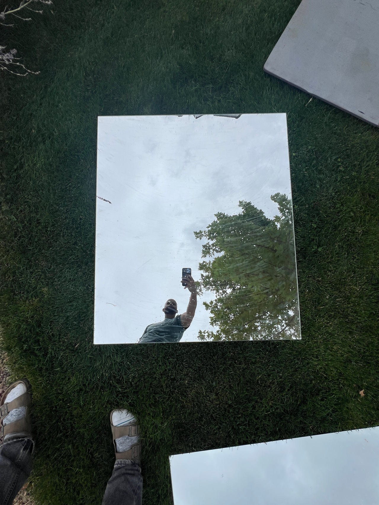 Square Wall Mirror
