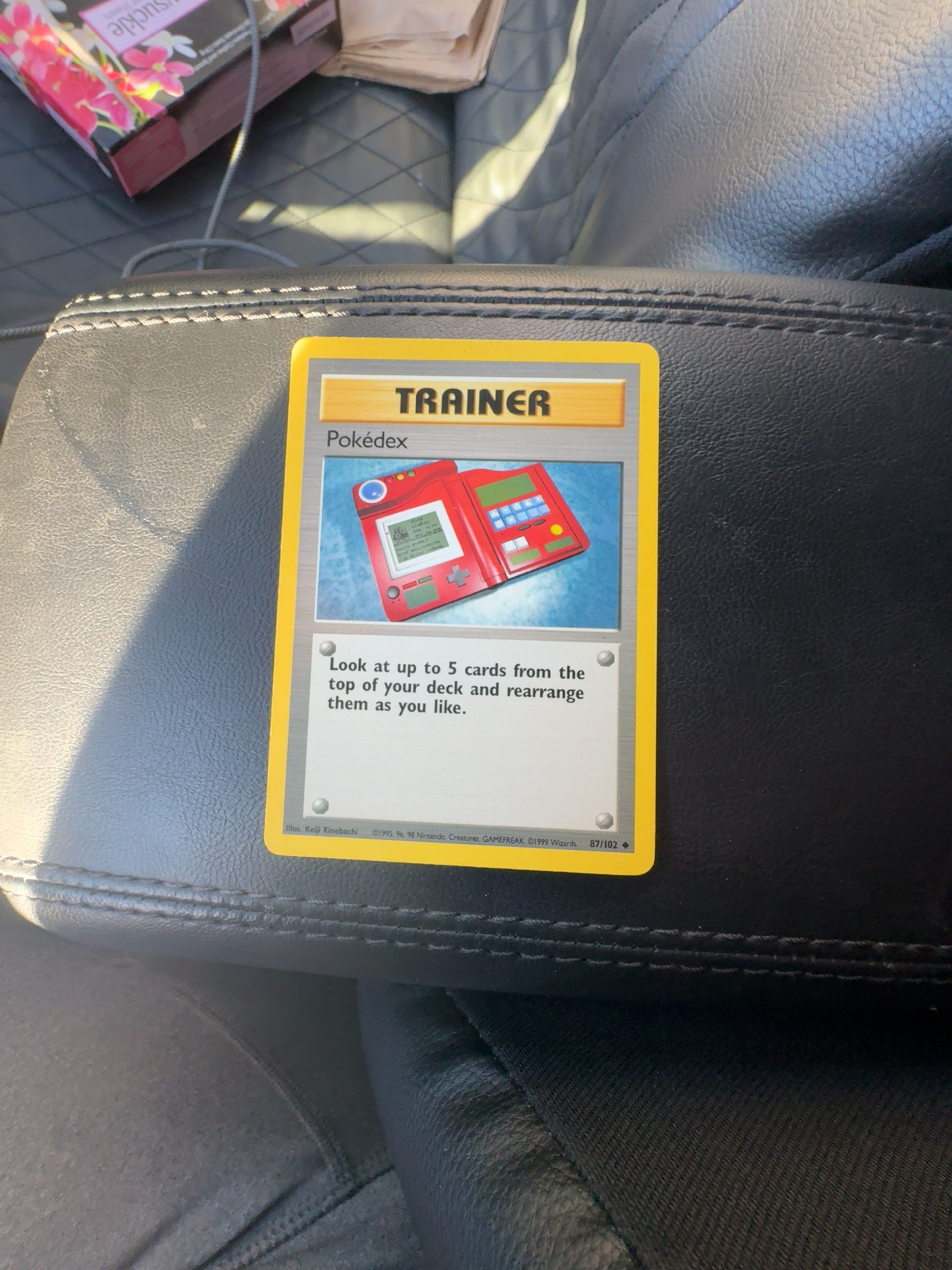 Pokemon TCG Base Set Pokedex Trainer Card #87