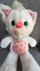 80s Hallmark Kenner Yum Yums Peppermint Kitty Plush Vintage Candy Bear - Image 2