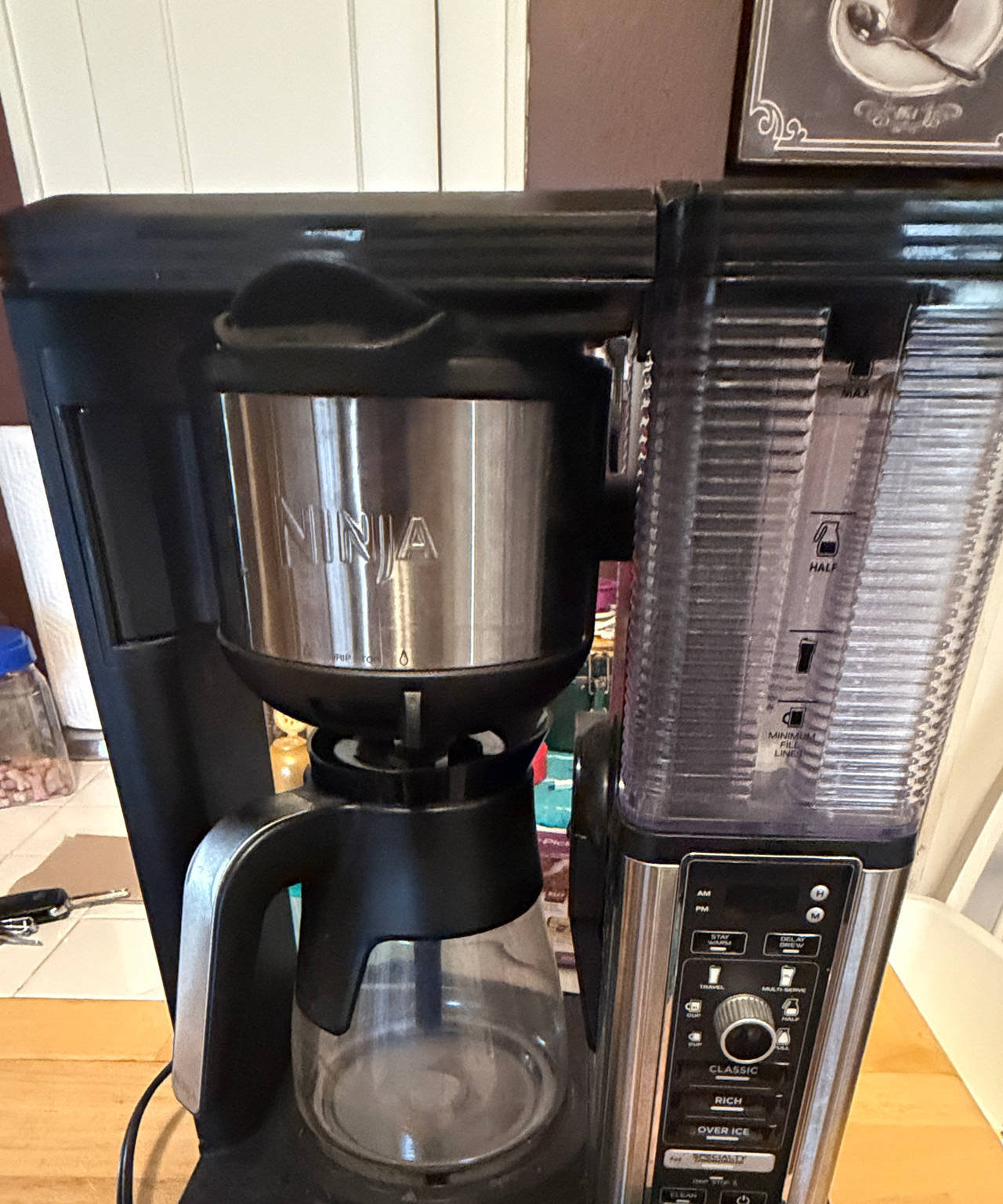 Ninja Specialty Coffee Maker with Glass Carafe