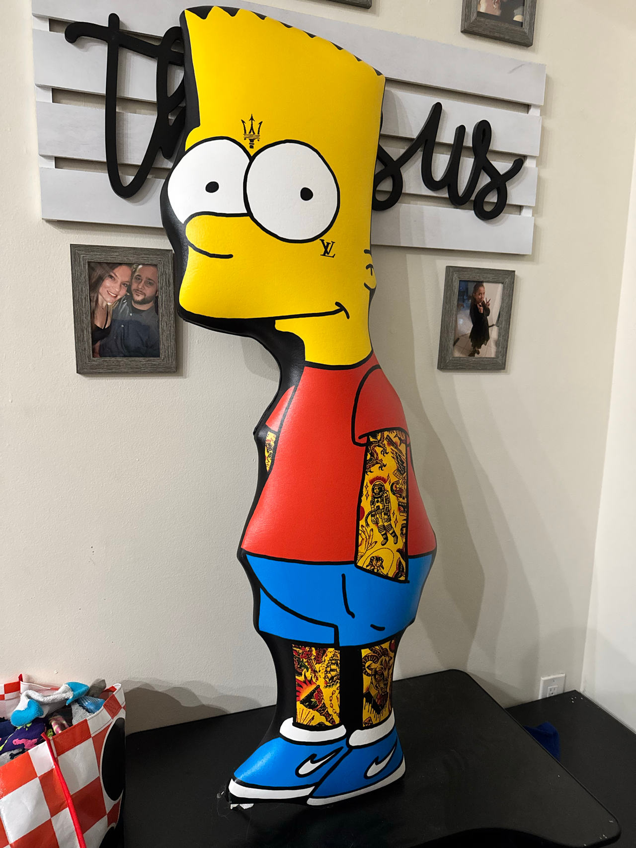Bart Simpson Street Vinyl Wall Art