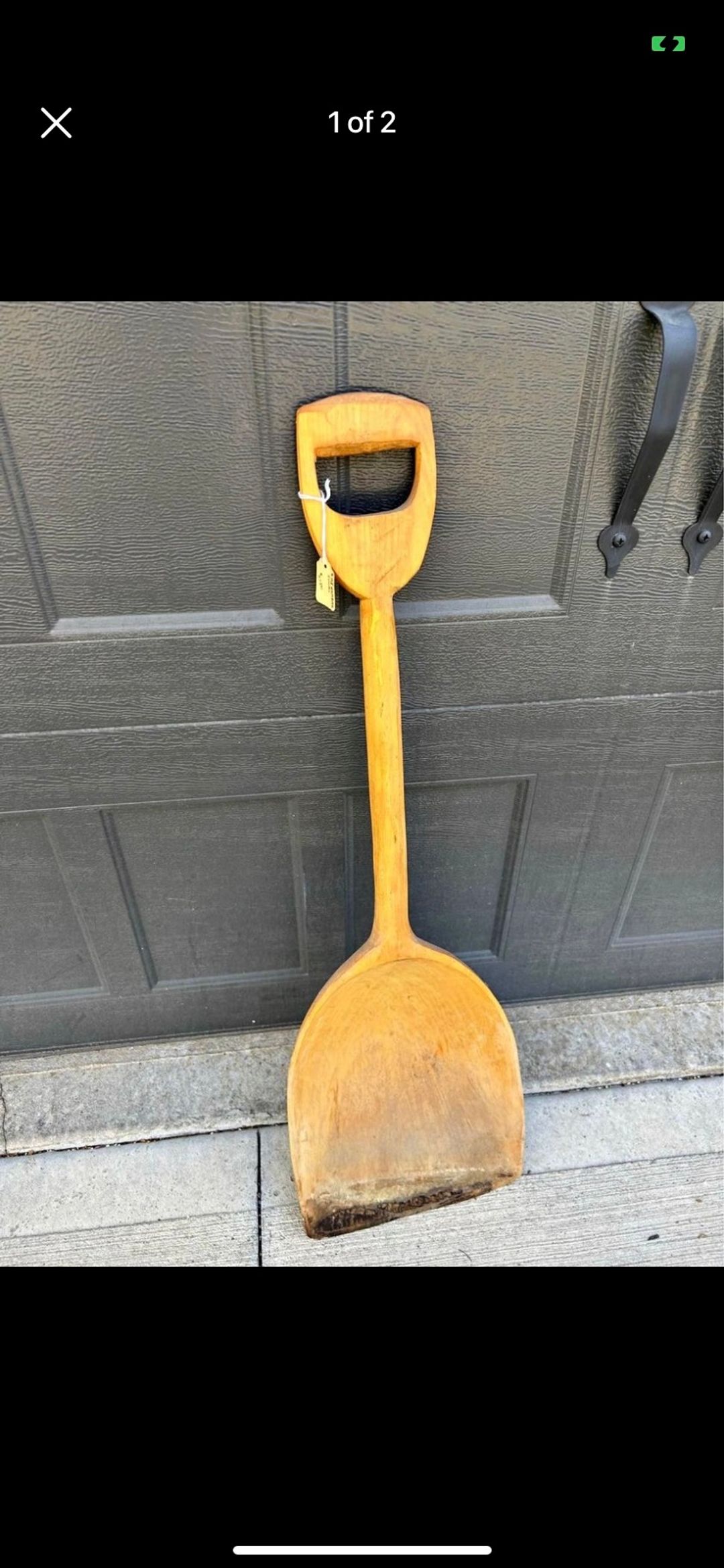 Wooden Grain Scoop