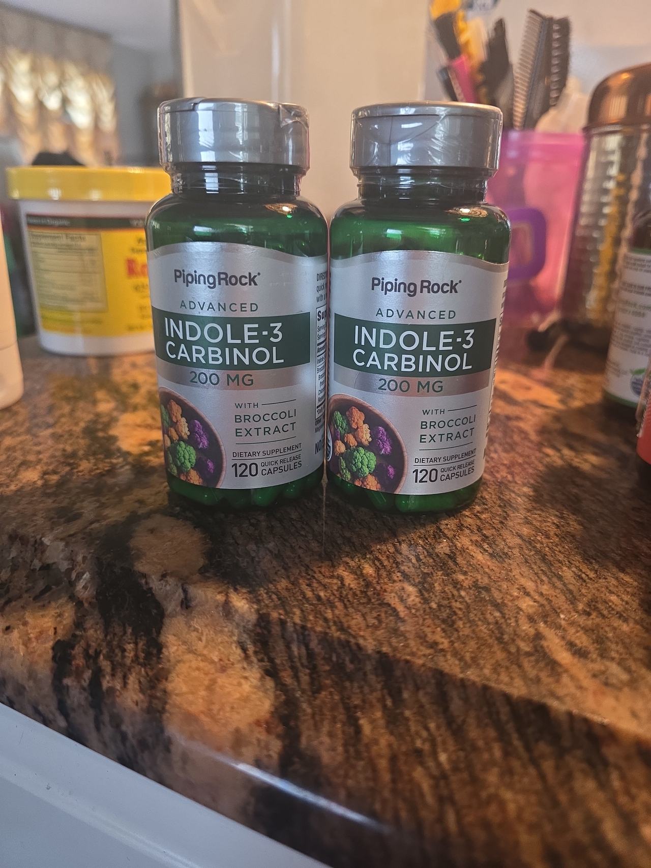 Piping Rock Advanced Indole-3-Carbinol 200 mg 120 Capsules