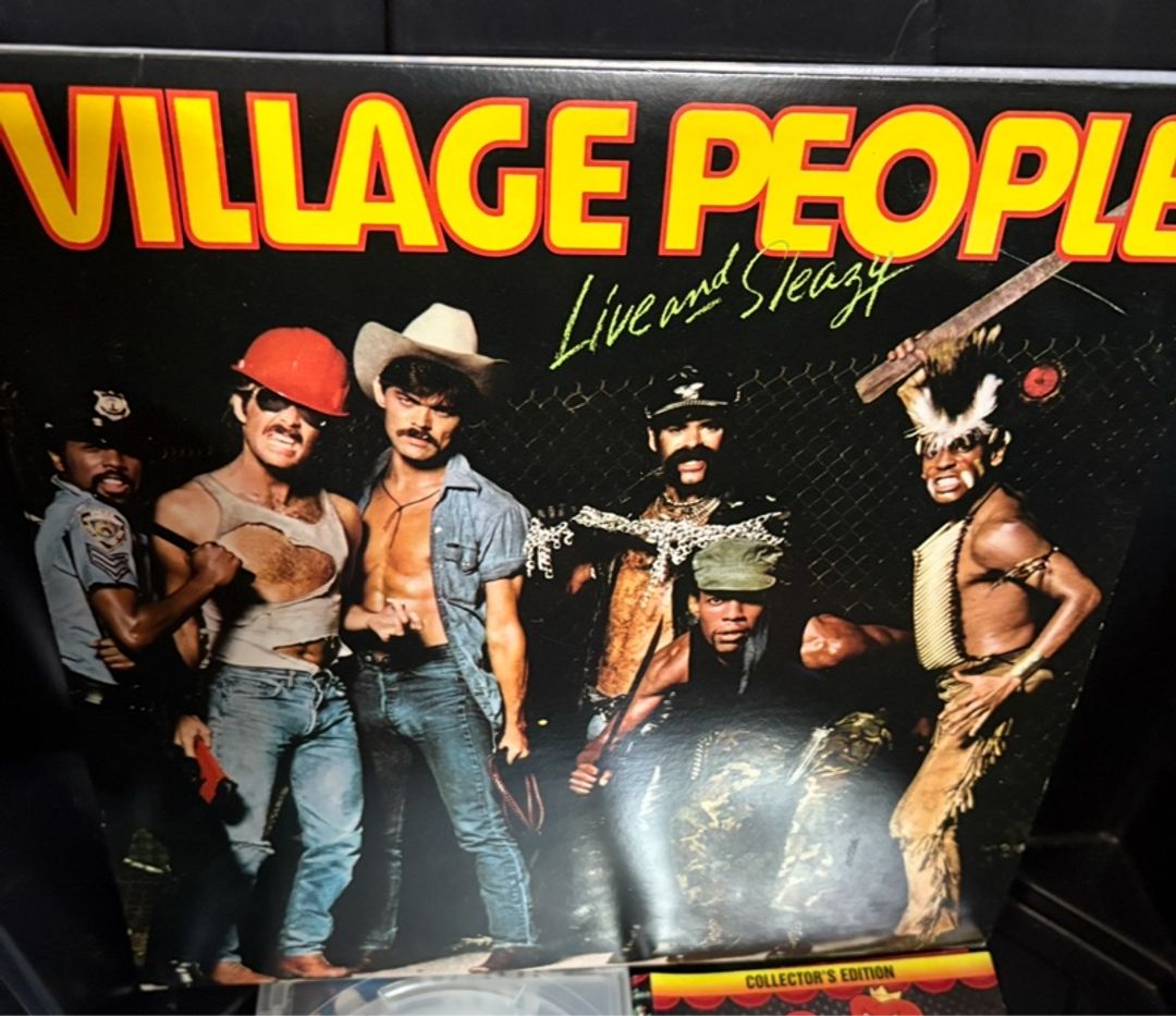 Village People Live and Sleazy Vinyl LP