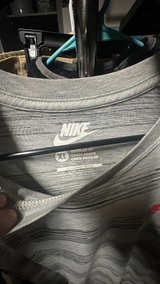 Nike Men's Regular Fit T-Shirt Red/Gray size XL  - Image 2