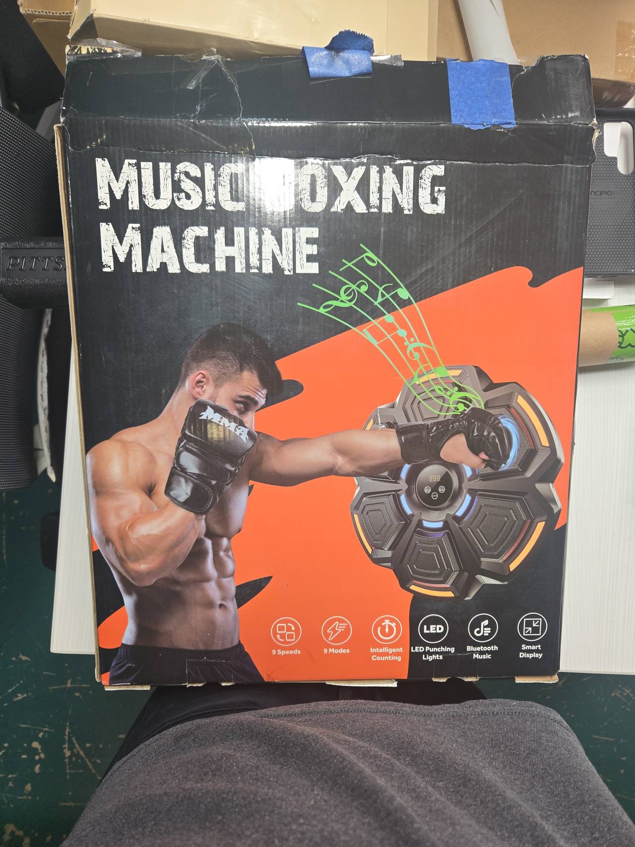 Smart Music Boxing Machine with Bluetooth