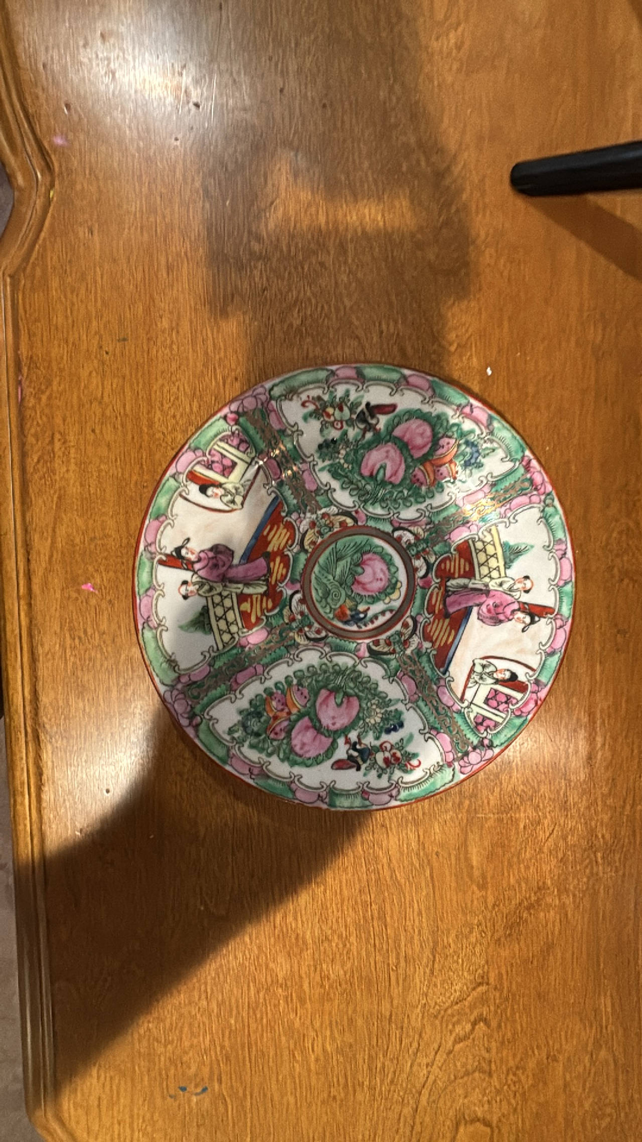 Rose Medallion Plate