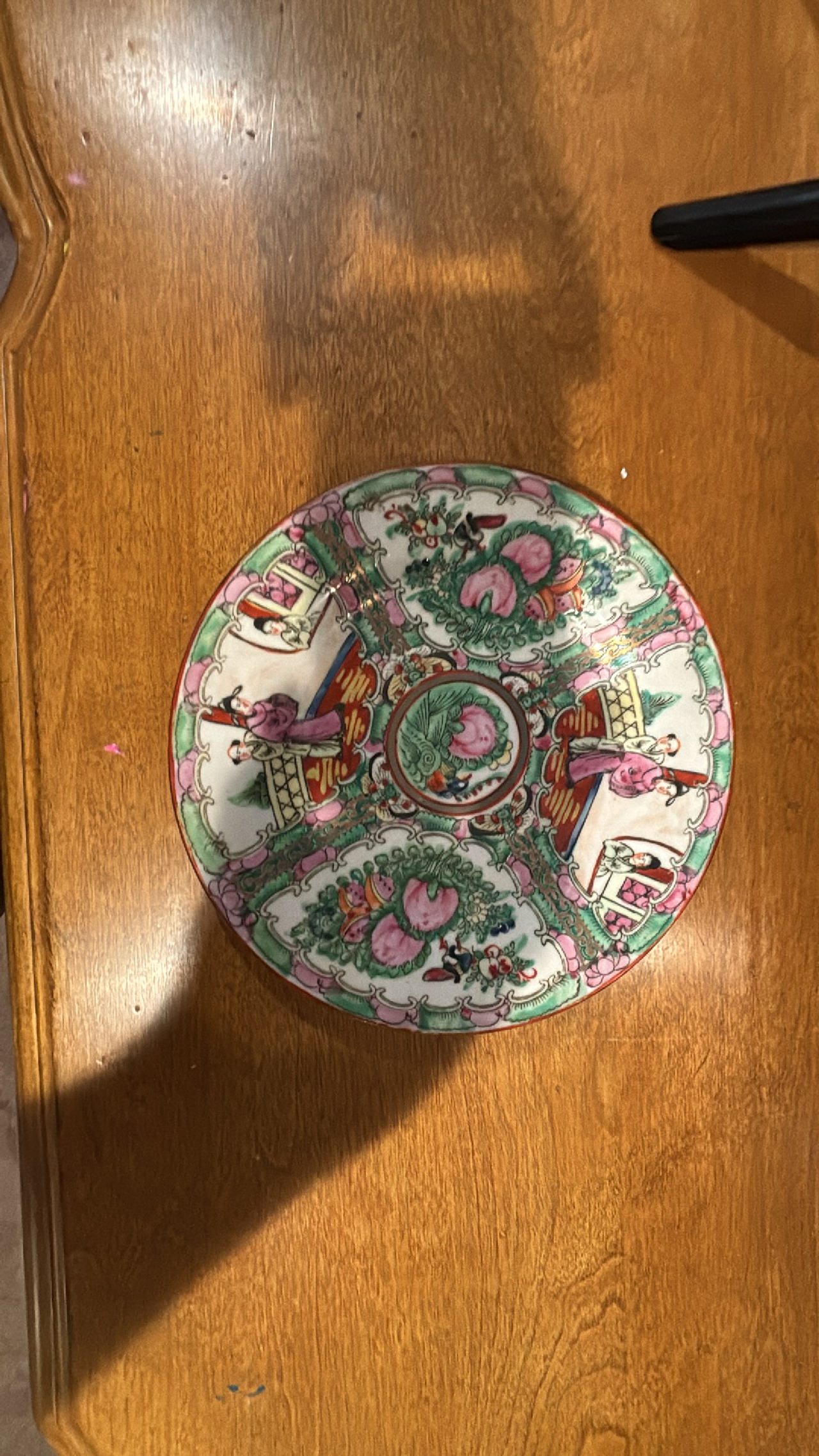 Rose Medallion Plate