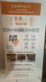Vissani Compact Microwave Oven with Air Fry - Image 2