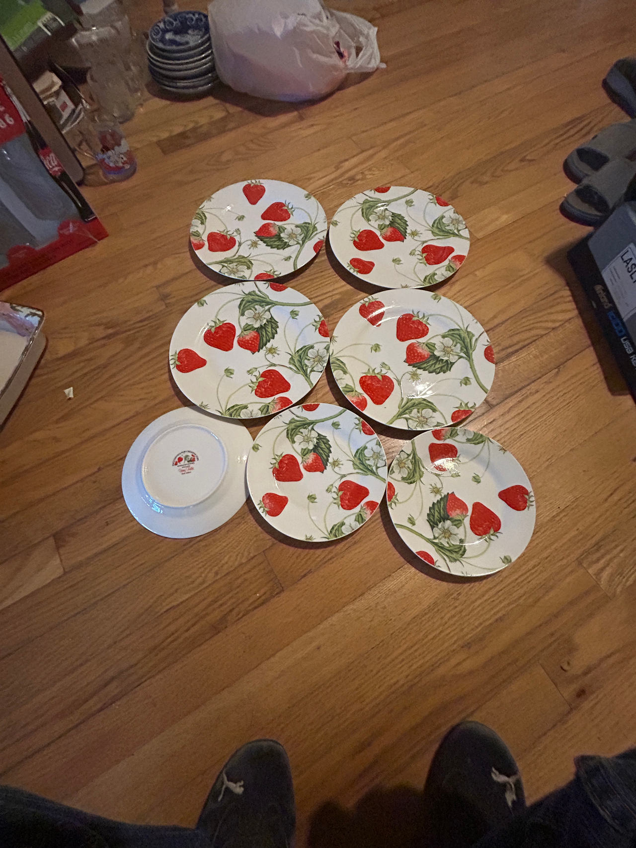 Strawberry Fields Dinner Plates