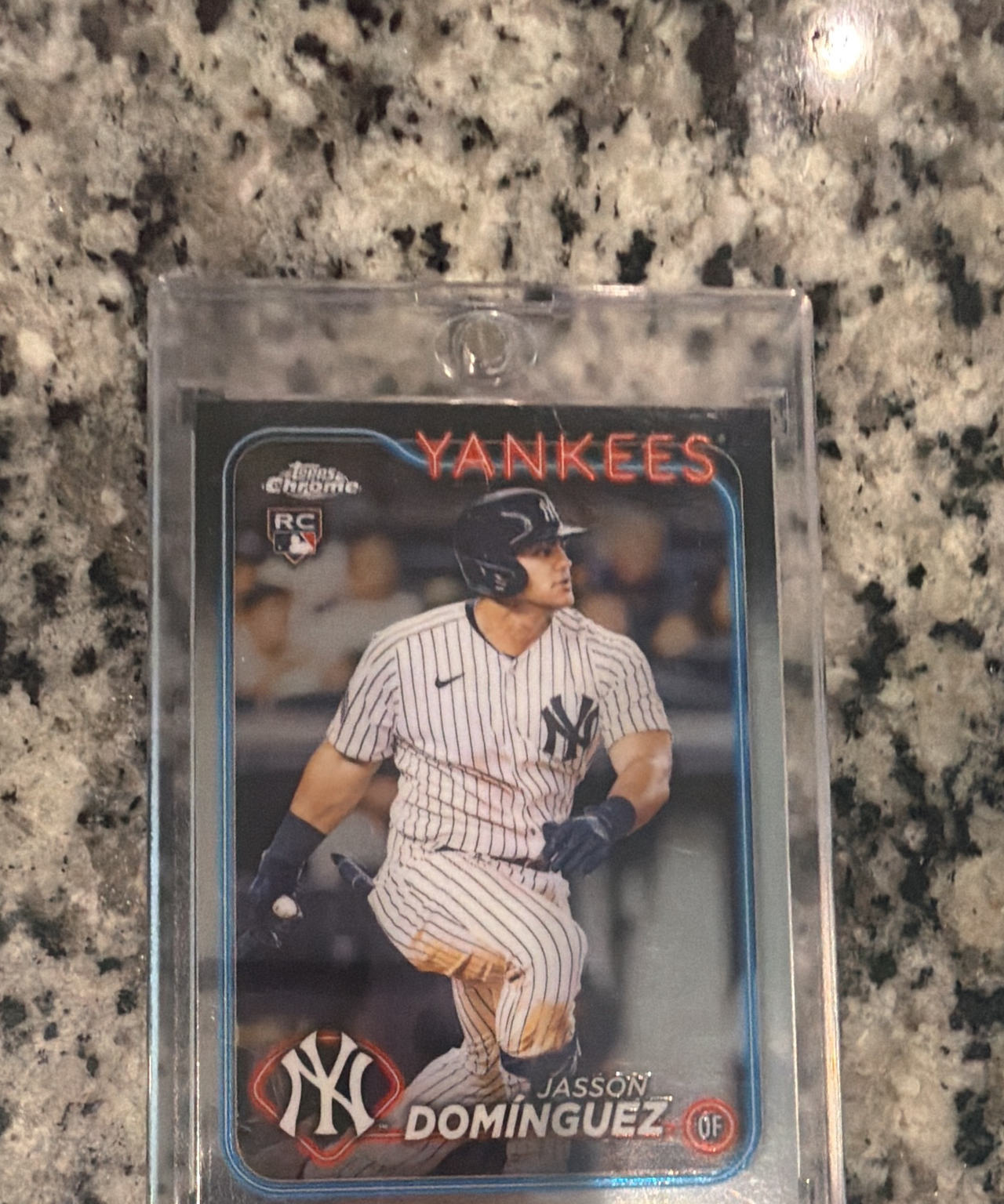 2024 Topps Chrome Jasson Dominguez Rookie Card #50