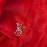 Victoria's Secret Plush Robe with Rhinestone Logo - Image 3