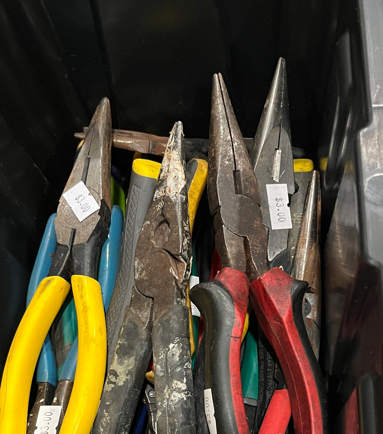 Assorted Needle Nose Pliers