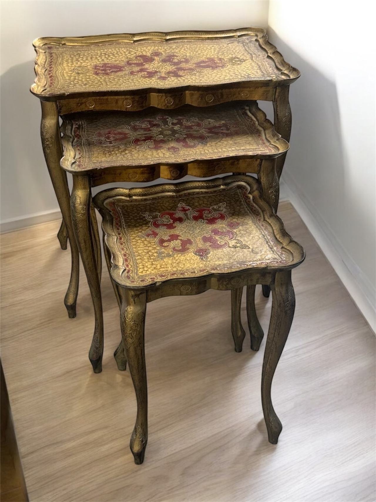 Italian Florentine Nesting Tables