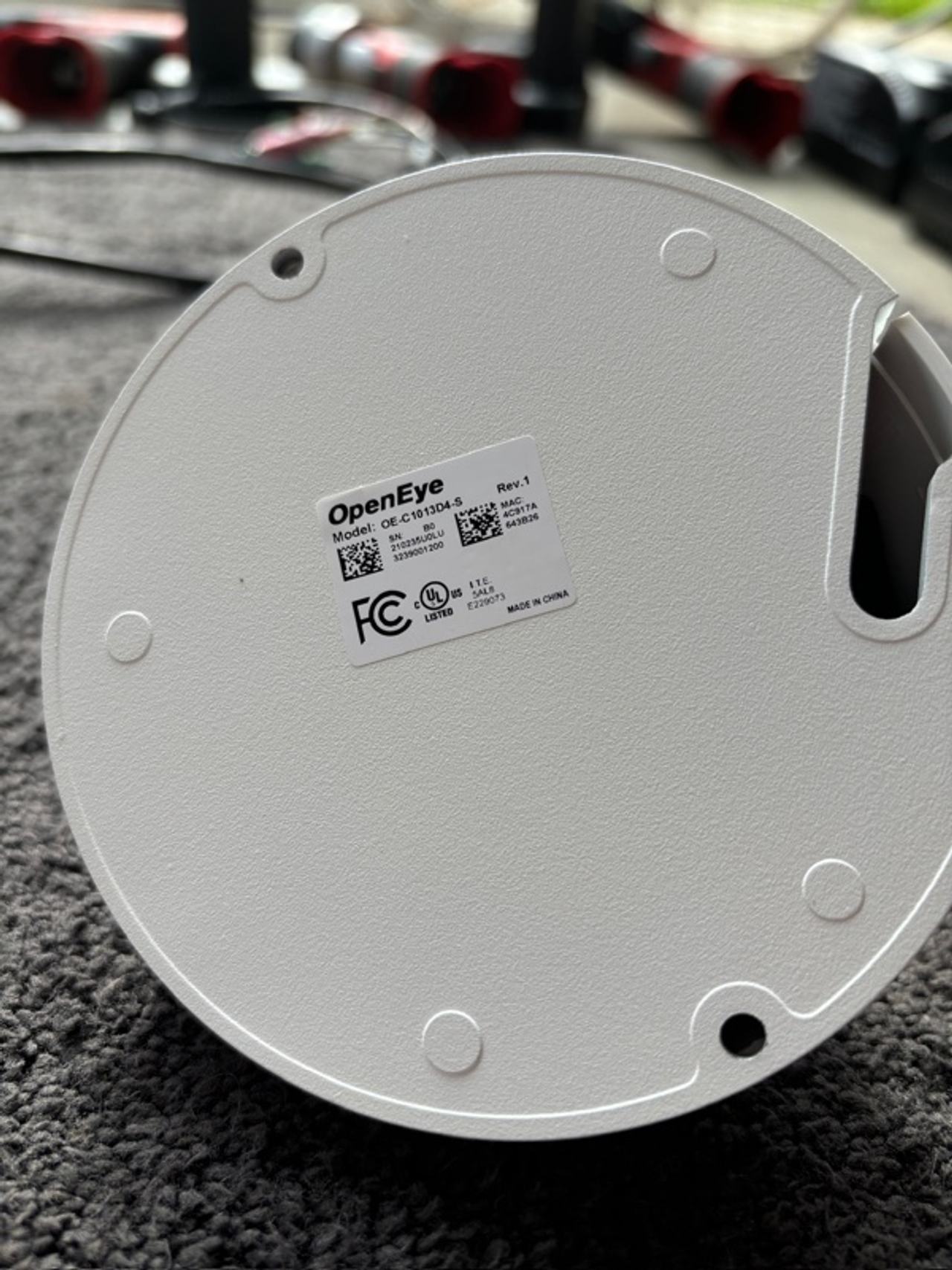 OpenEye OE-C1013d4 4MP Outdoor IP Dome Camera White