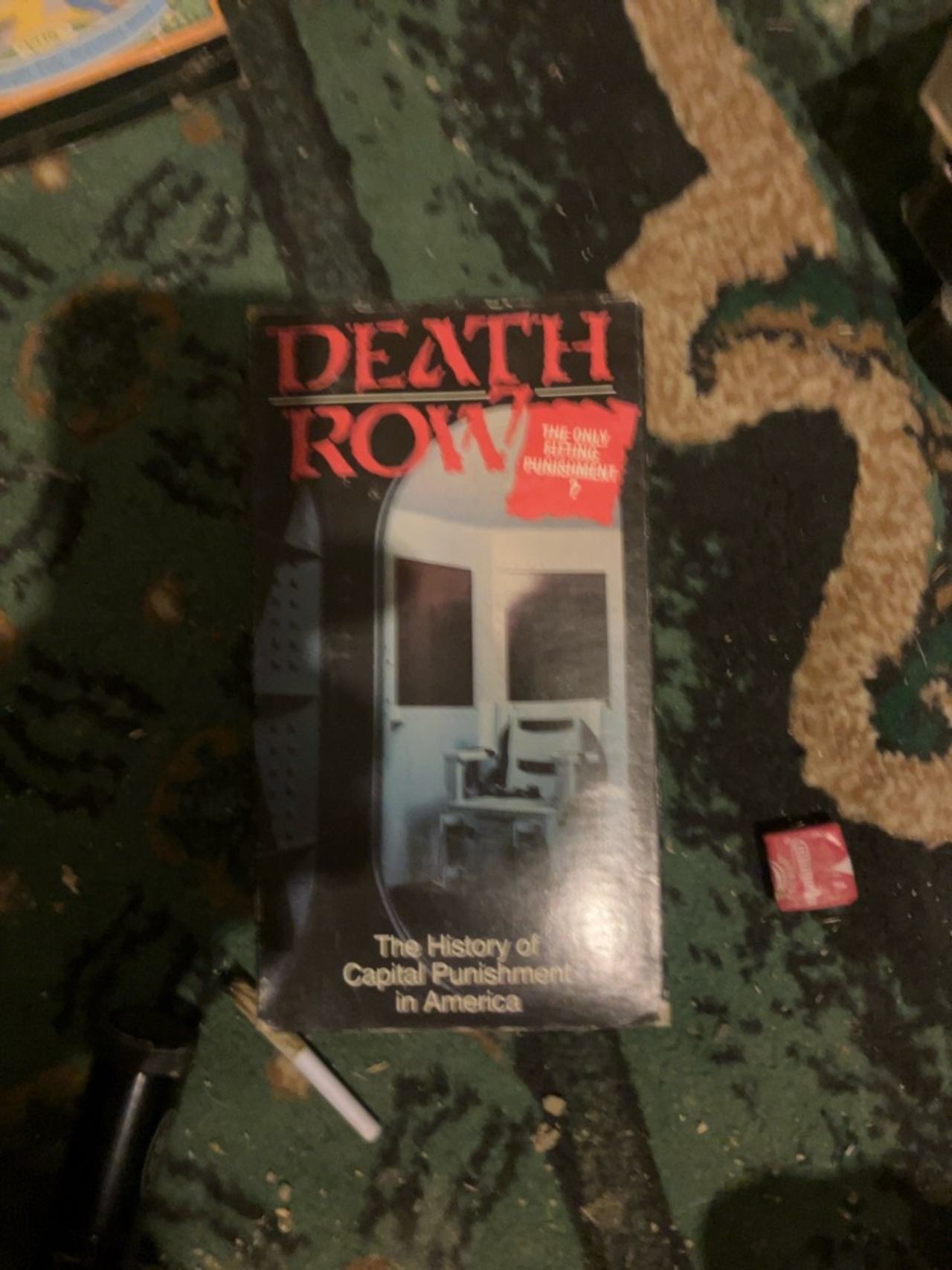Death Row History Documentary VHS Tape