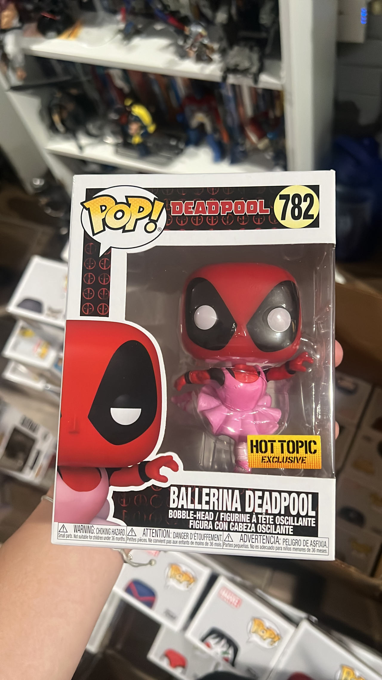 Funko Pop! Marvel: Deadpool - Ballerina Deadpool #782 Hot Topic Exclusive