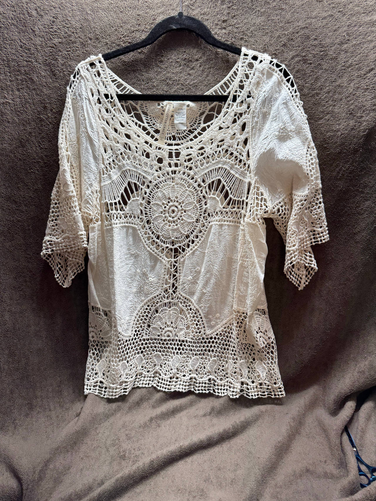 Crochet Lace Blouse
