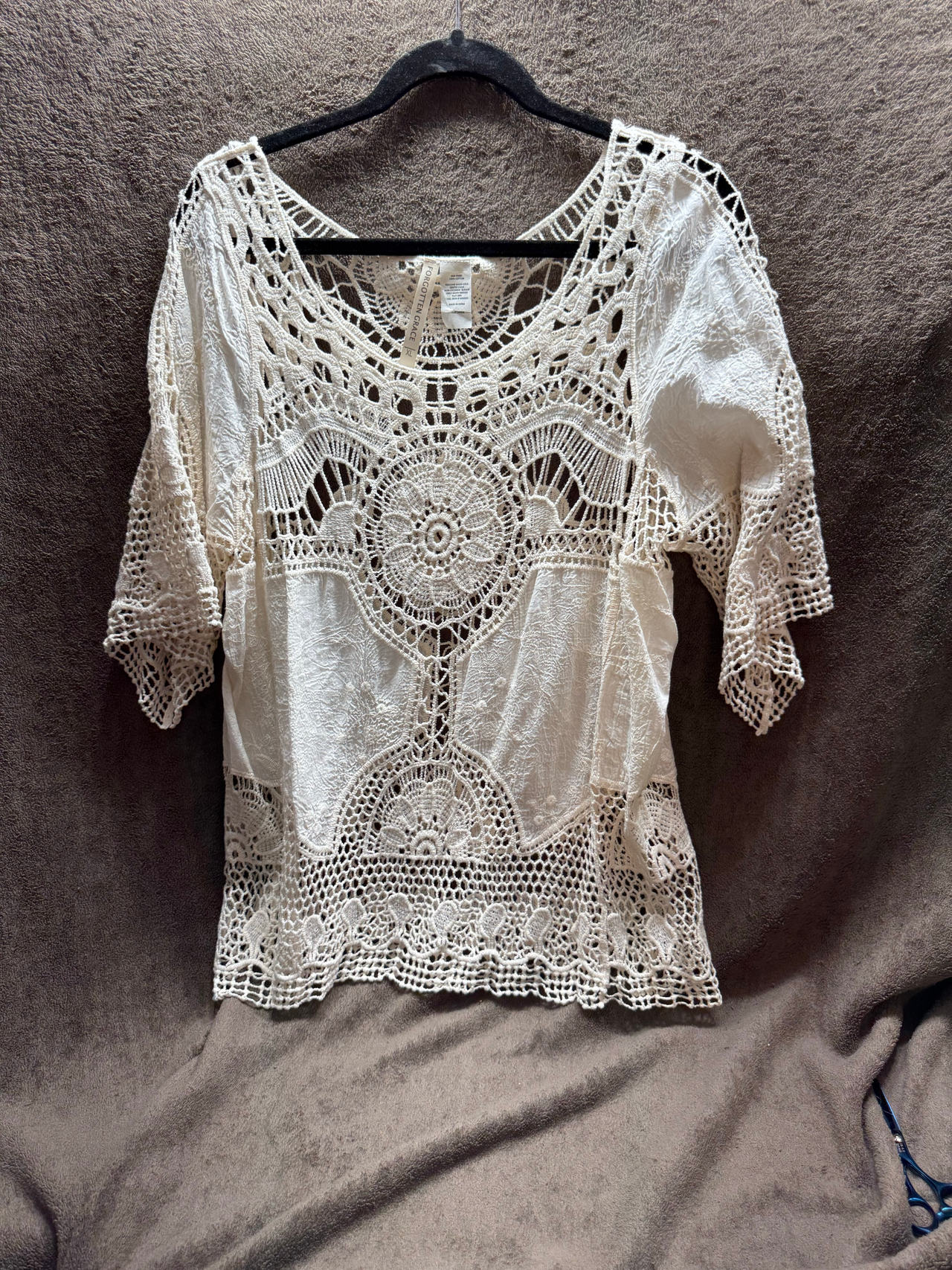 Crochet Lace Blouse